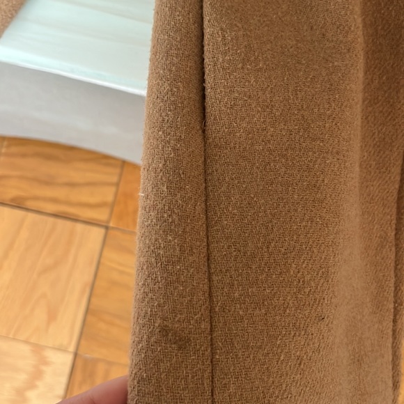 J Crew Cocoon camel Wool Coat - Picture 5 of 7